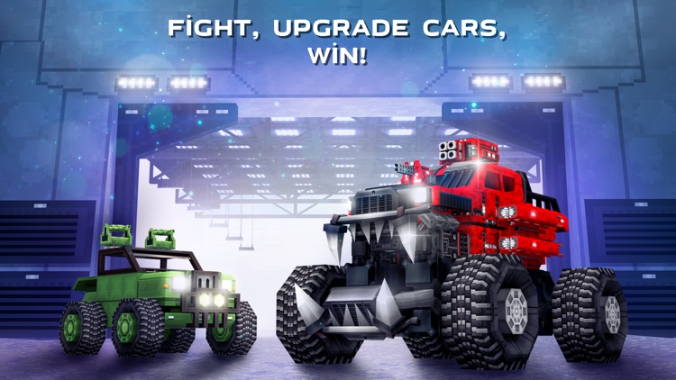 Blocky Cars Online - tank wars screenshot-5