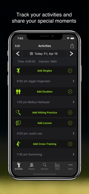 TennisKeeper: Swings & Scores