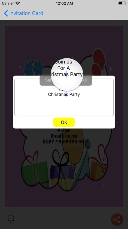 Your Invitation Card screenshot-3