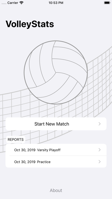 VolleyStats Player Tracker screenshot 2