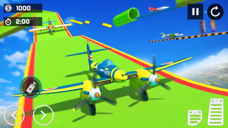 Airplane Racing 3D Simulator screenshot-3