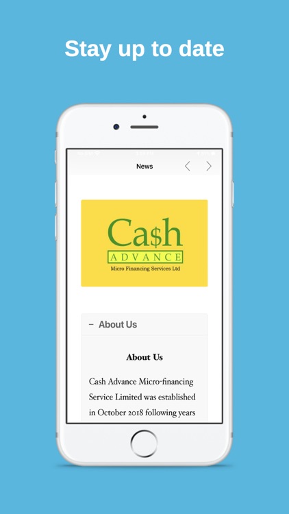 Cash-Advance Micro Financing