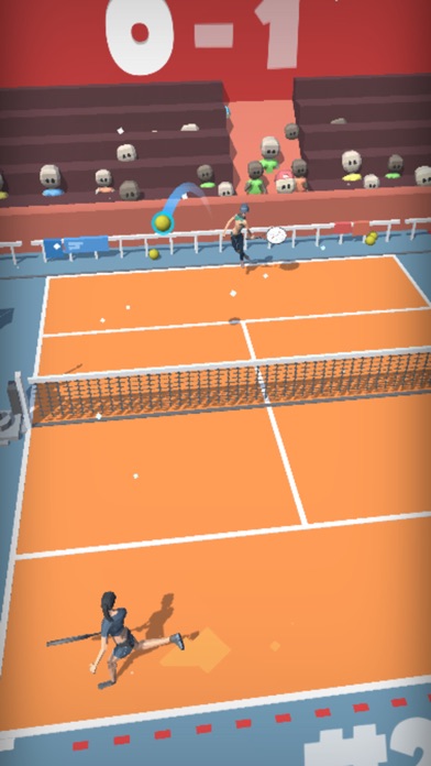 Hipster Tennis screenshot 2