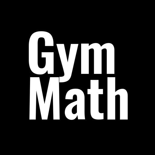 GymMath - Plates & 1RM Calc Icon