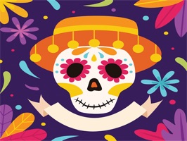 The DieDayAP is a small sticker, which are show the 50 Die Day AP sticker in cartoon