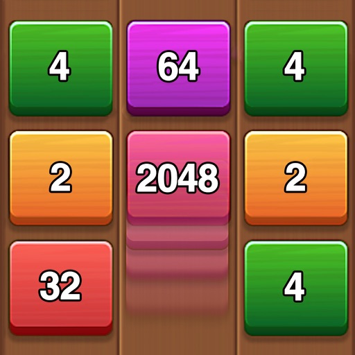 2048 Block Shooter - Merge Pop Icon