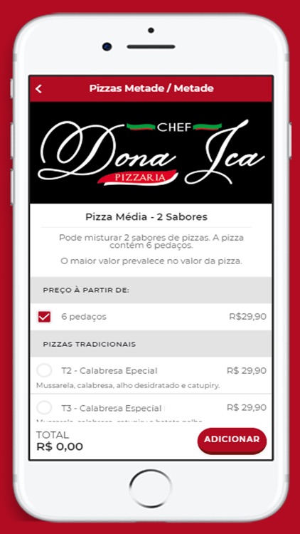 Chef Dona Ica Pizzaria screenshot-3