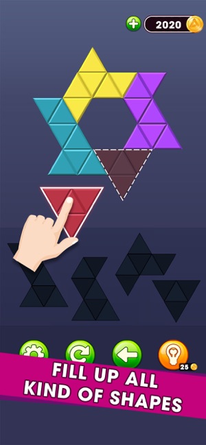 Triangle Puzzle - Block Hexa(圖3)-速報App