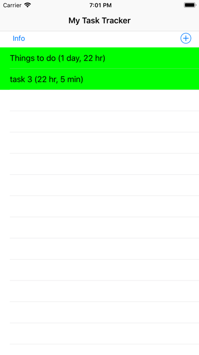 My Task Tracker screenshot 2