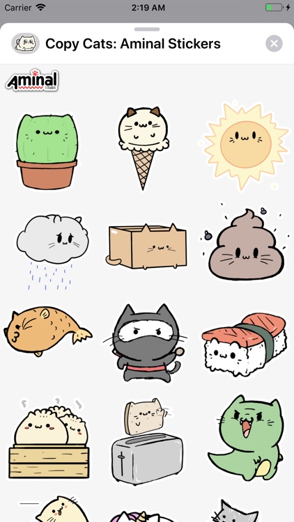 Copy Cats: Aminal Stickers