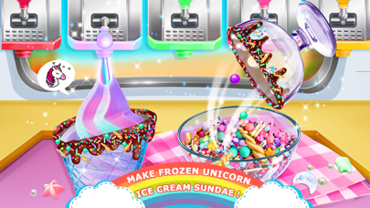 Unicorn Chef: Ice Foods Games Screenshot 2