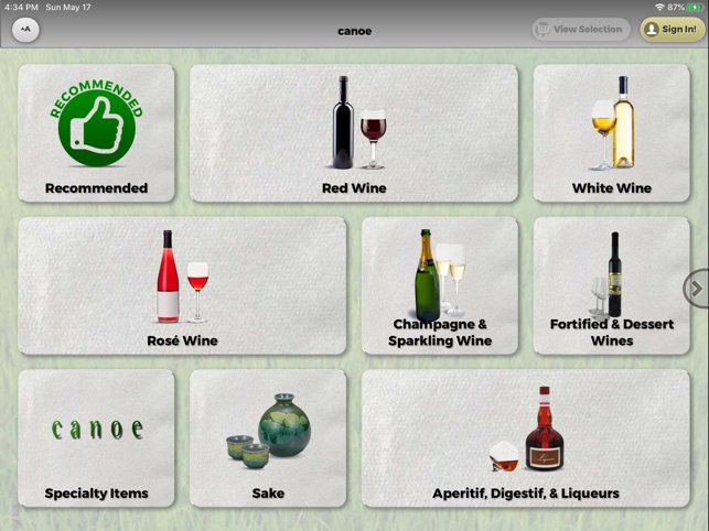 Virtual Sommelier