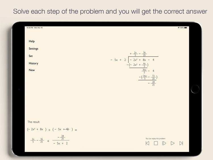 Polynomial Long Division screenshot-6