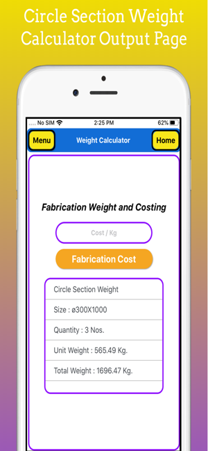 Fabrication Weight Calc Pro(圖4)-速報App