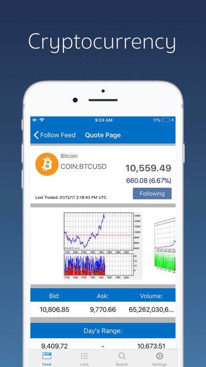 Follow Feed - Stocks, Crypto