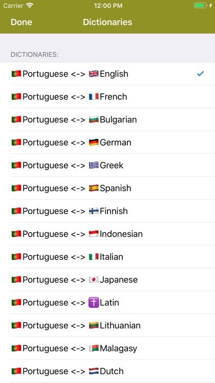 20 Portuguese Dictionaries