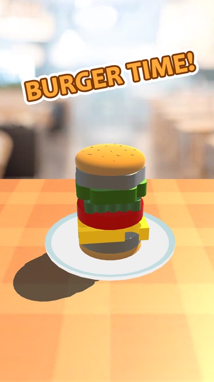Stump Puzzle 3D - Burger Stack by Om Puri