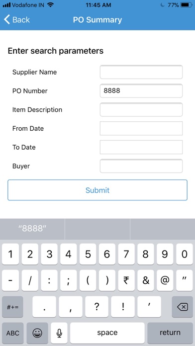 KPIT EBS Mobile App screenshot 2