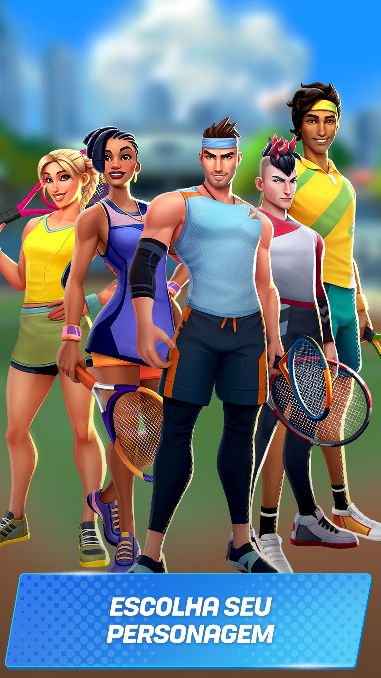Screenshot do app Tennis Clash: Jogo de Campeões