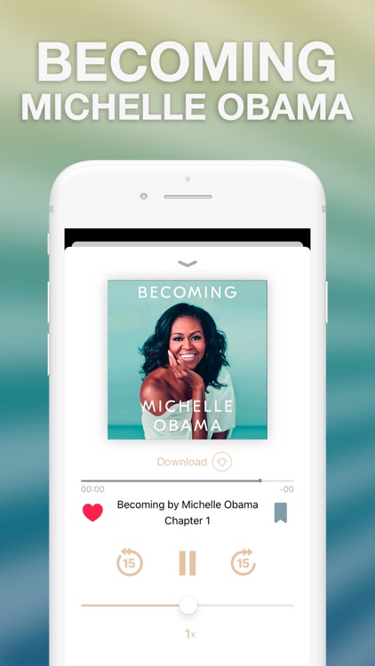 Becoming audiobook by Michelle