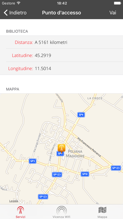 Vicenza WiFi screenshot 4