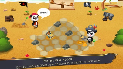 Pirate Panda Treasure Hunting screenshot 2
