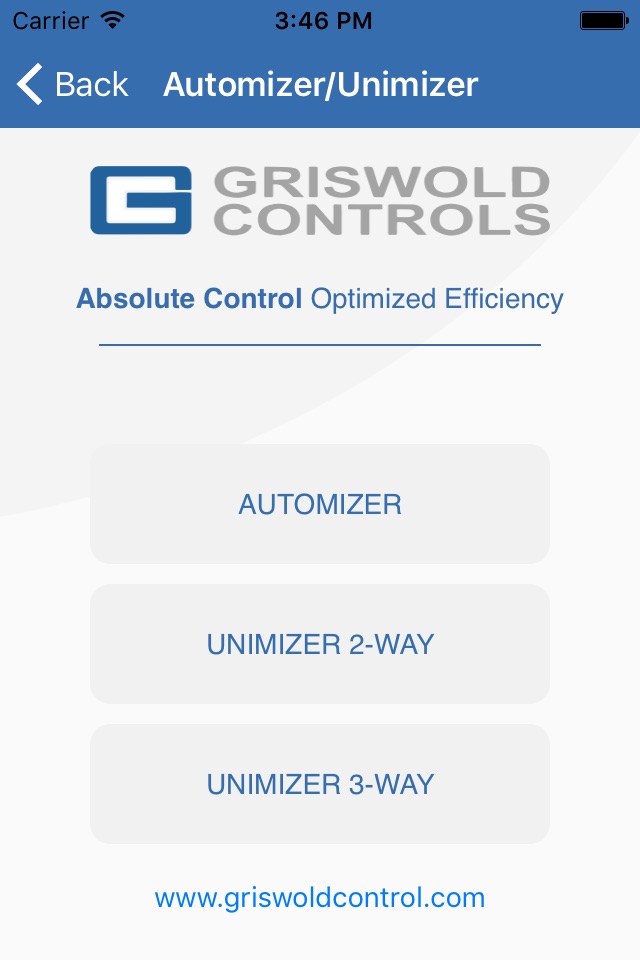 Griswold Controls screenshot 4