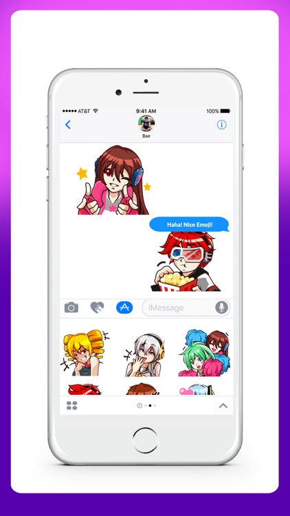 Tokyo Anime Emojis Sticker screenshot-4