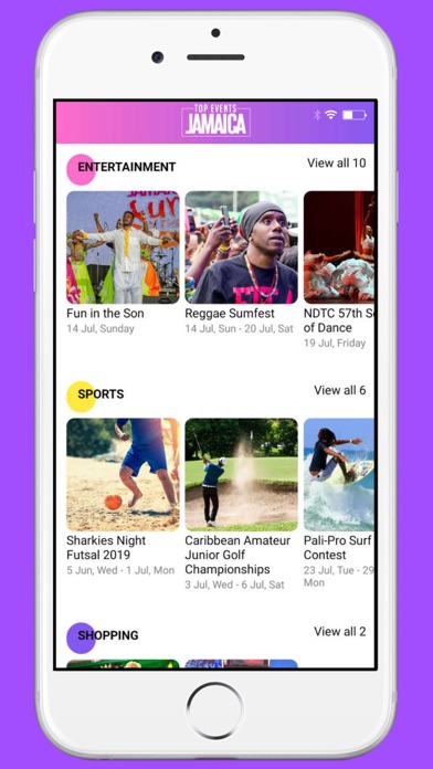 Top Events Jamaica screenshot 2