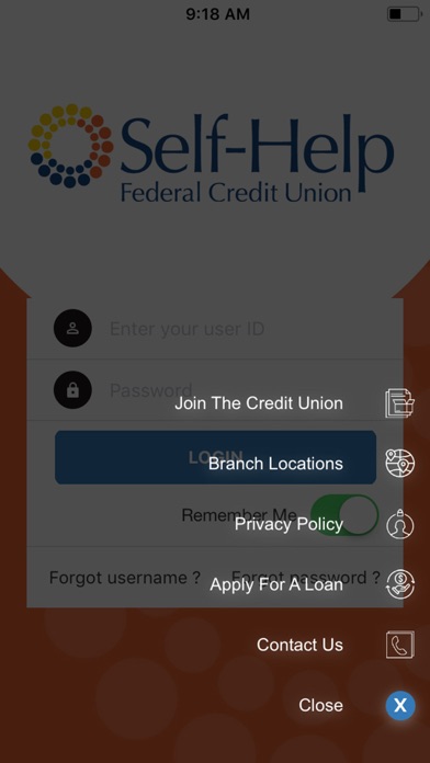 How to cancel & delete Self-Help FCU Mobile Banking from iphone & ipad 2