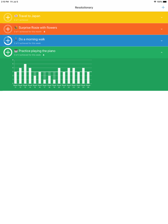 Resolutionary - Habit Tracker screenshot 3
