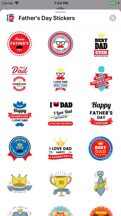 Father's Day Stickers ⋆ screenshot-3