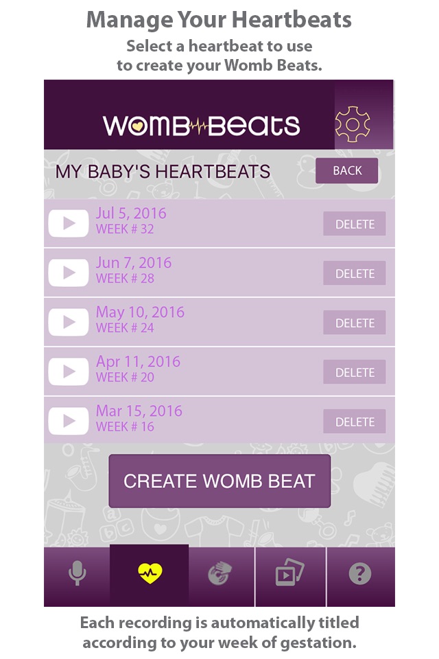 Womb Beats screenshot 2