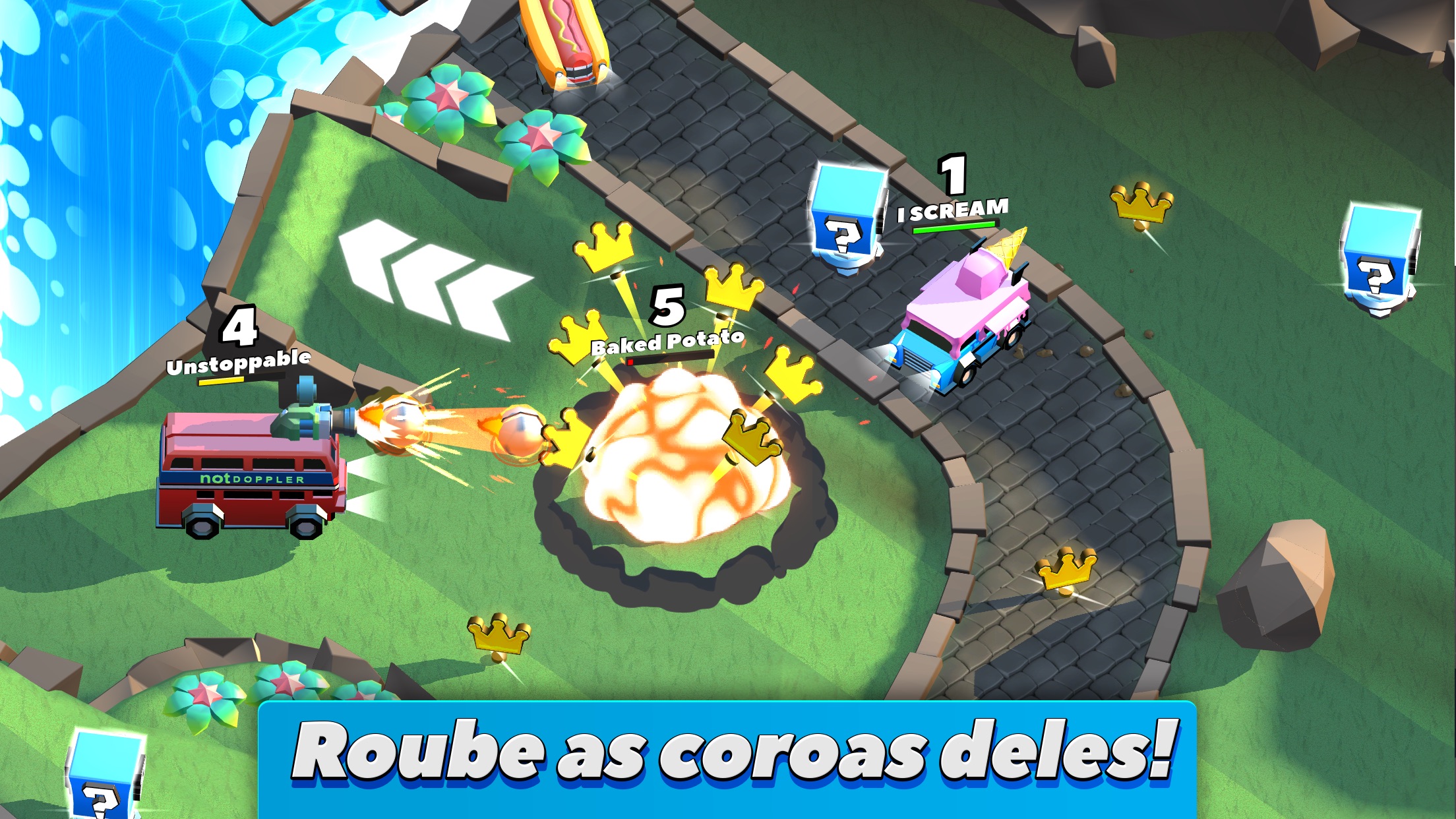 Screenshot do app Crash of Cars