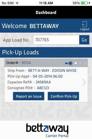 Bettaway Logistics -Driver App screenshot 3