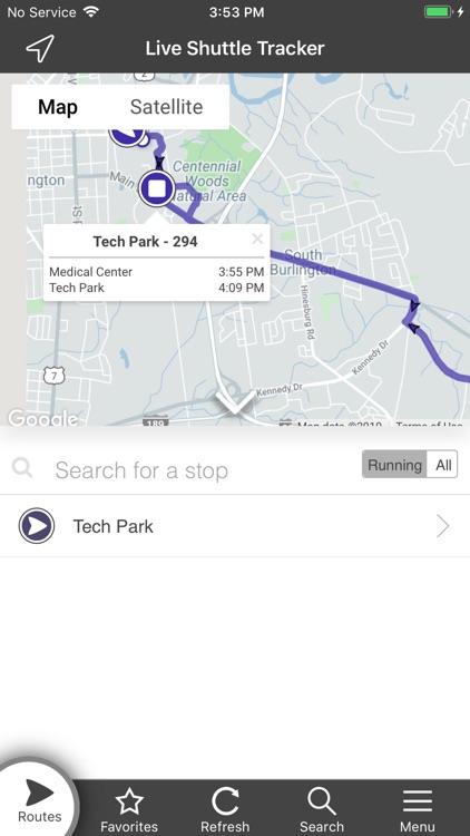 Premier Coach Shuttle Tracker