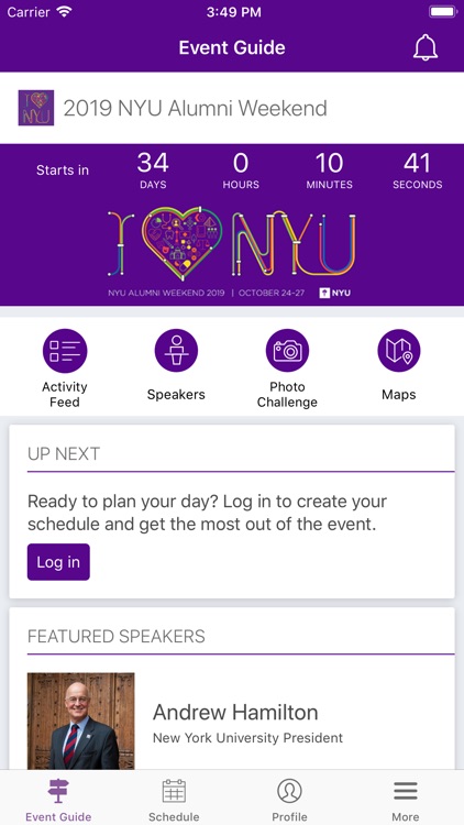 NYU Alumni Weekend