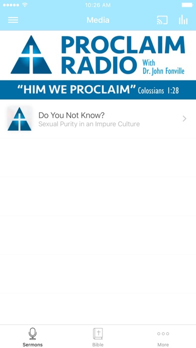 How to cancel & delete Proclaim Radio - John Fonville from iphone & ipad 1