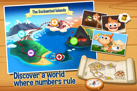 Monkey Math - Jetpack for Kids - náhled