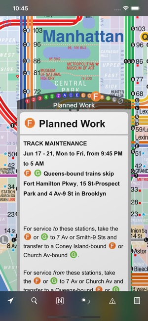 NYC Subway 24-Hour KickMap(圖4)-速報App