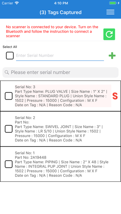 SPM RFID screenshot 3