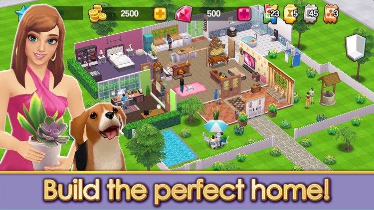 Home Street: Dream House Sim screenshot-0