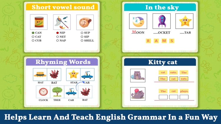 Kids Grammar and Vocabulary screenshot-4
