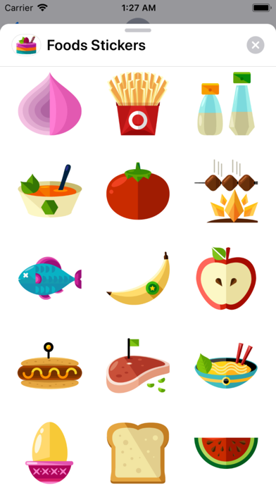 Foods Stickers screenshot 3