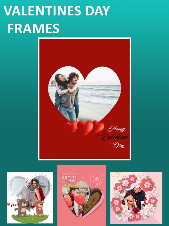 Valentines Day Photo collage-