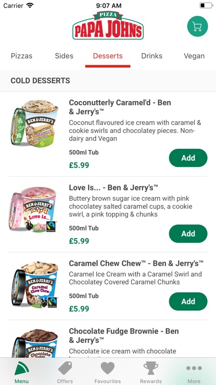 Papa John's screenshot-4