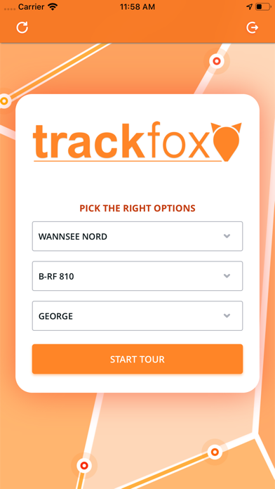 TrackFox – Winterdienst App screenshot 2
