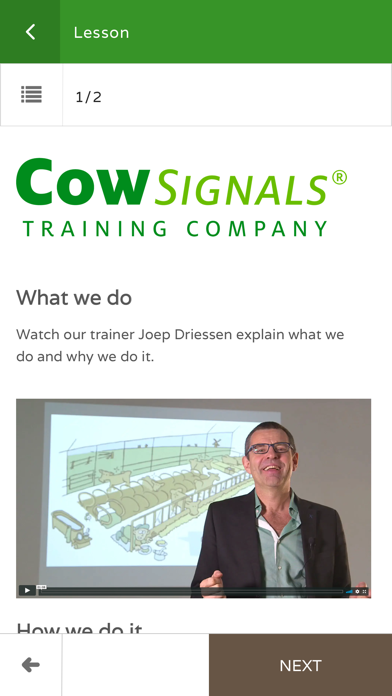CowSignals® Training Company screenshot 3