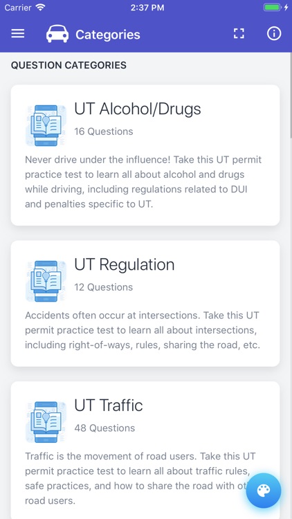 Utah DMV Permit Test screenshot-8