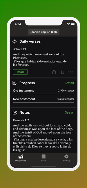 Spanish English Bible(圖3)-速報App